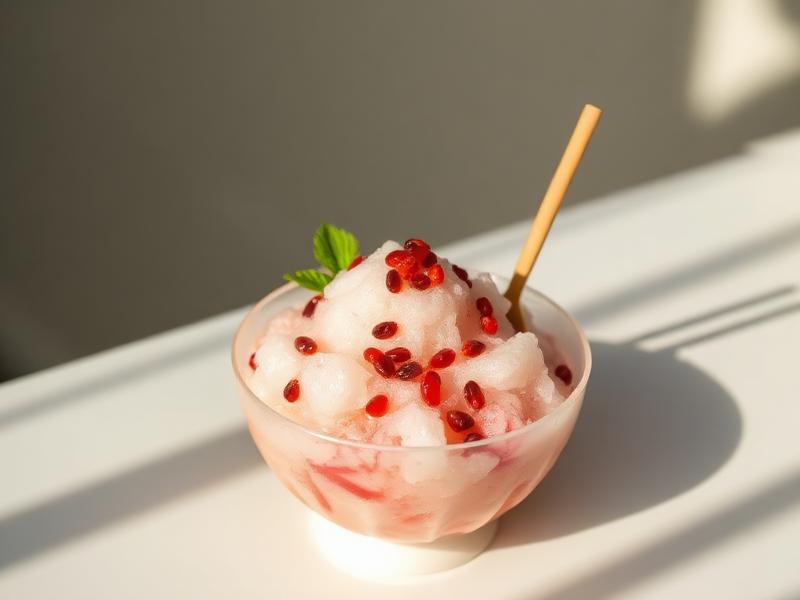 황칠 프리미엄 빙수